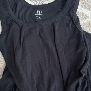 GAP Black Maternity Tank Top